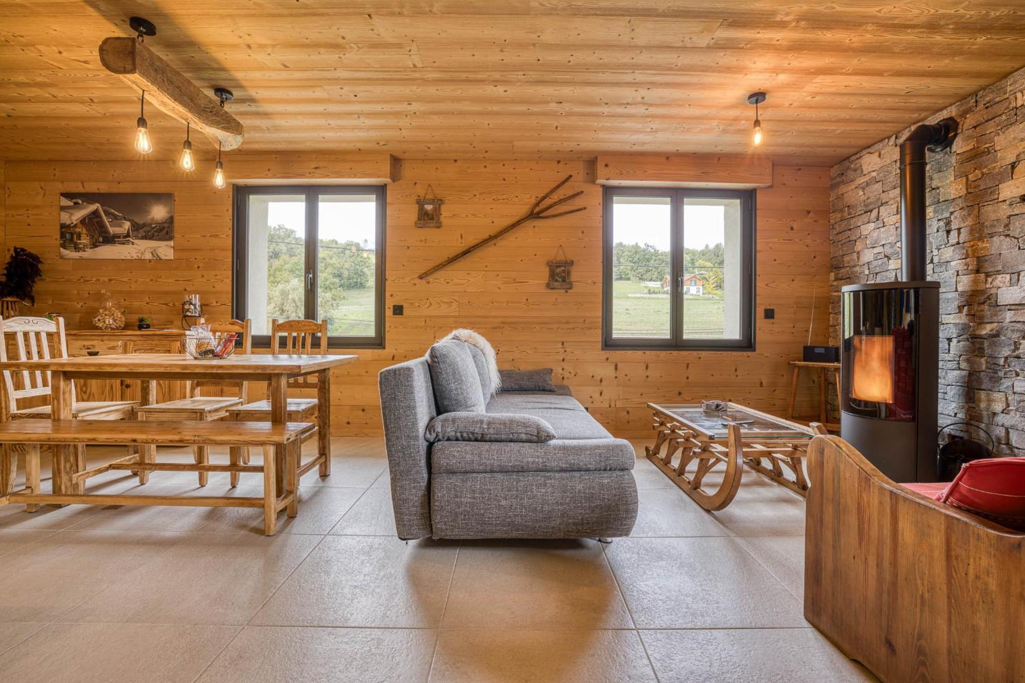 L'Ecureuil, Chez Le Charpentier D'Antan, La Chaleur Du Bois, Le Calme De La Campagne Lägenhet Epagny Metz-Tessy Exteriör bild